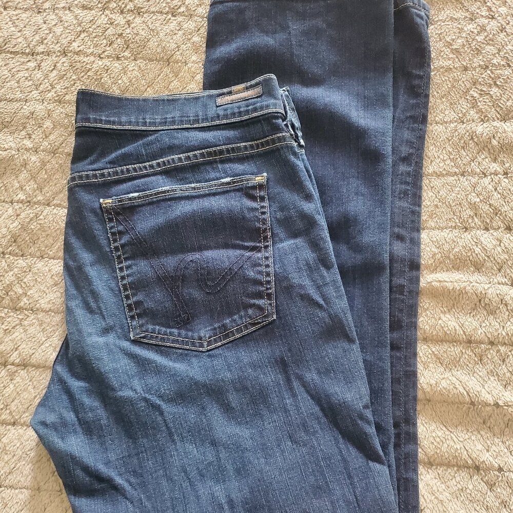 Citizens Of Humanity Ava Low Rise Straight Leg Jean Womens Size 32